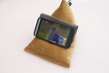 Techbed Mini Sale beanbag stand for all mobile phones when using Zoom, facetime, whatsapp video or watching movies or sport, handsfree.
