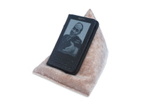 Techbed - a Kindle cushion, iPad pillow, tablet stand, book stand